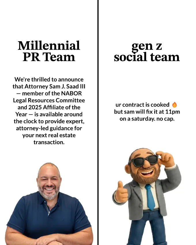 Claymation Sam Social Media Post Example