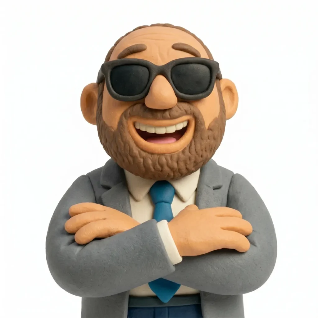 Claymation Sam Headshot